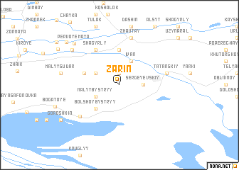 map of Zarin