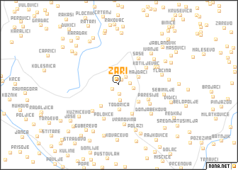 map of Žari