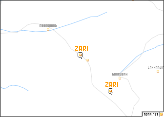 map of Zarī