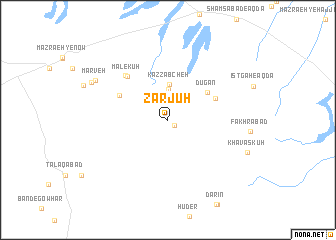 map of Zarjūh
