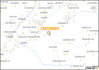 map of Zarkamar