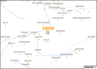 map of Zarmā