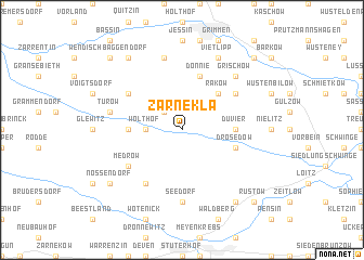map of Zarnekla