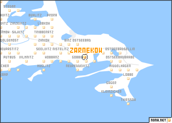 map of Zarnekow