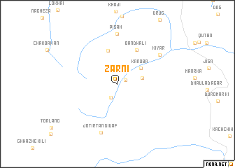 map of Zarni