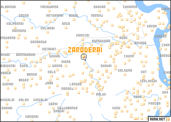 map of Zaro Derai