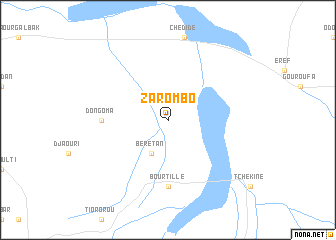 map of Zarombo