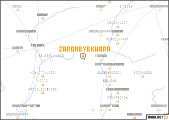 map of Zaromeye Kwara