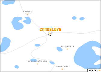 map of Zarosloye