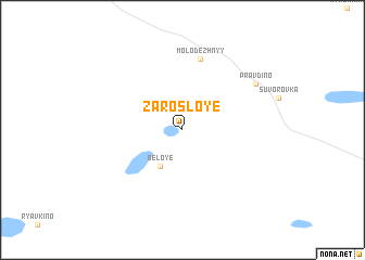 map of Zarosloye