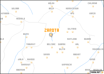 map of Zarota