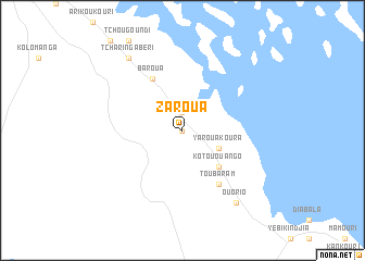 map of Zaroua