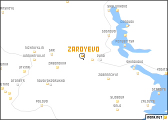 map of Zaroyevo