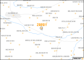 map of Zaroy