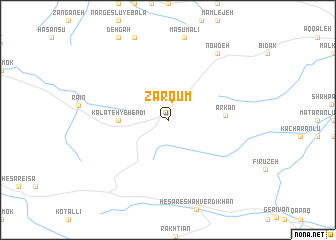 map of Zarqūm