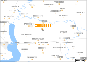 map of Zarubets