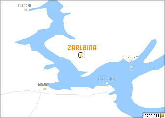 map of Zarubina