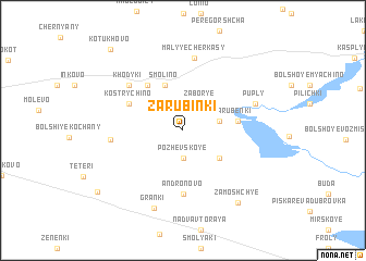 map of Zarubinki