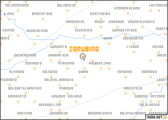 map of Zarubino