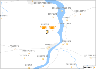 map of Zarubino