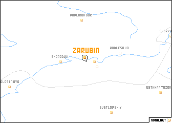 map of Zarubin