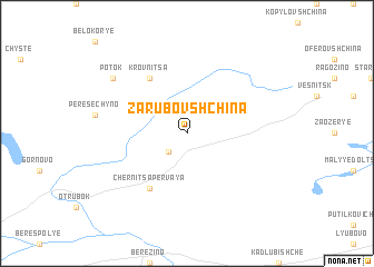map of Zarubovshchina