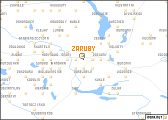 map of Zaruby