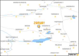 map of Zaruby