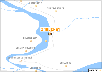 map of Zaruchey