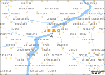 map of Zarudki