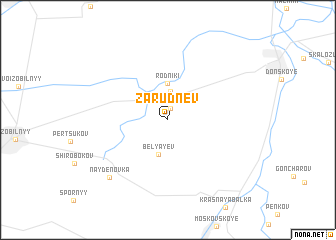 map of (( Zarudnev ))