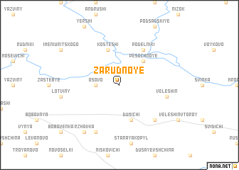 map of Zarudnoye