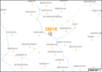 map of Zarya