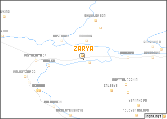 map of Zarya