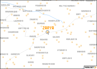 map of Zarya