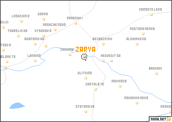 map of Zarya