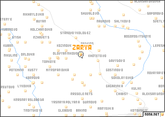 map of Zarya