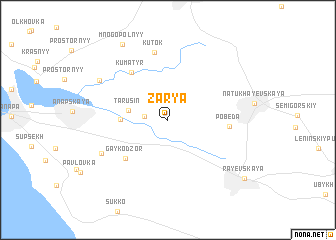 map of Zarya