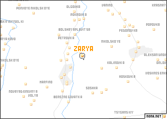 map of Zarya