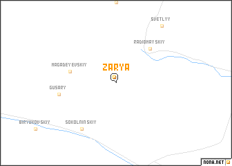 map of Zarya