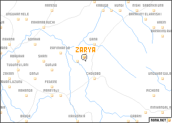 map of Zarya