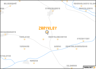 map of Zarykley