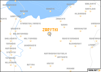 map of Zarytki