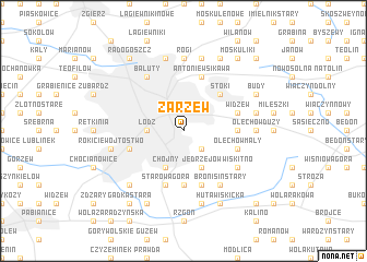 map of Zarzew