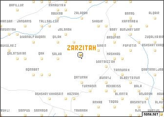 map of Zarzītah