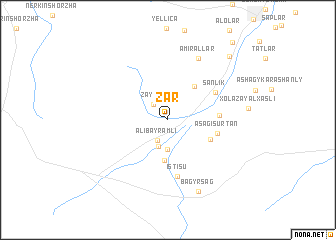 map of Zar