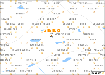map of Zasadki