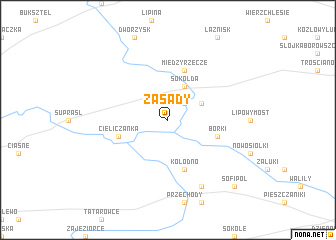 map of Zasady