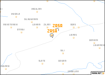 map of Zasa