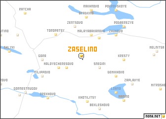 map of Zaselino